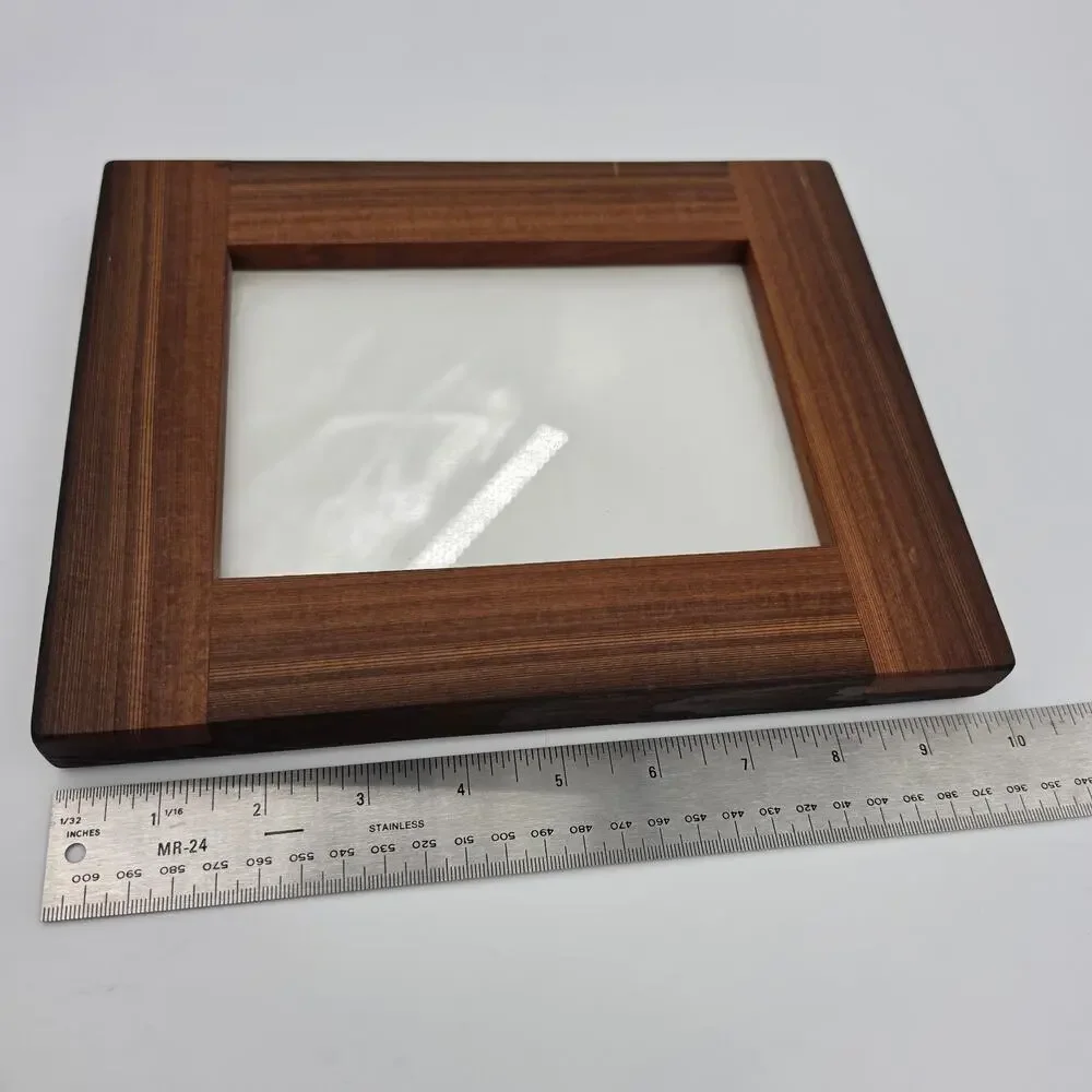 Green House Framing Reclaimed Redwood Picture Frame 5x7 Art 1902 Muir Tannery